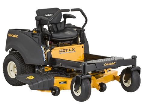 Cub Cadet Rzt Lx 50 Lawn Mower And Tractor Consumer Reports