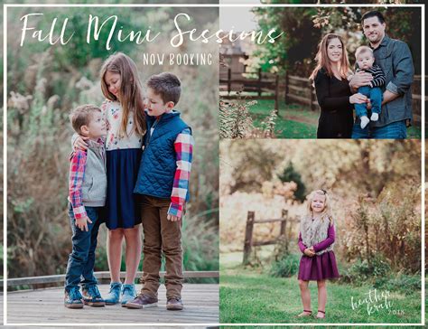 2018 Fall Mini Sessions Heather Krah Photography