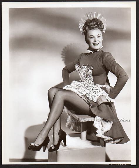 June Havoc S Leggy Cheesecake Beauty Actress Vintage Photo K