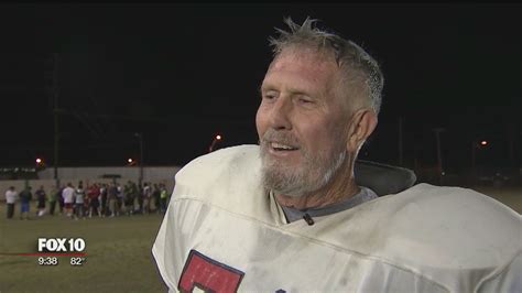 Gridiron Grandpa 70 Year Old Plays Semi Pro Football With His Son