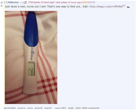 Reddit Just Helped A Rgonewild Poster Figure Out Shes Pregnant