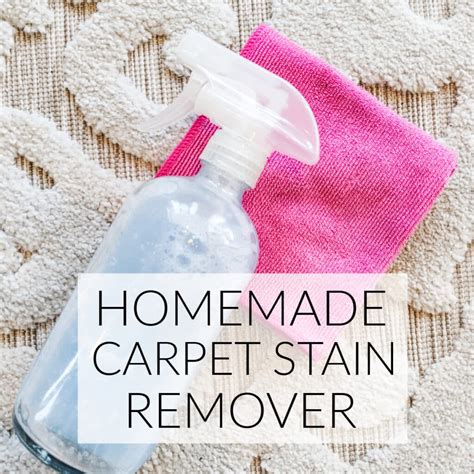 Homemade Carpet Stain Remover Frugally Blonde