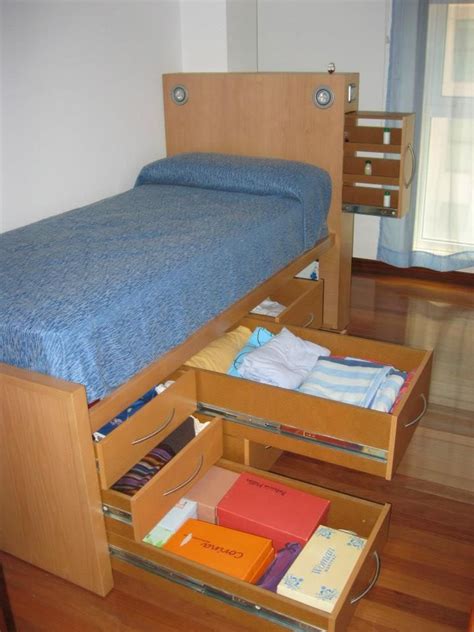 Cama Con Cajones Bed With Drawers Diseños De Muebles De Dormitorio