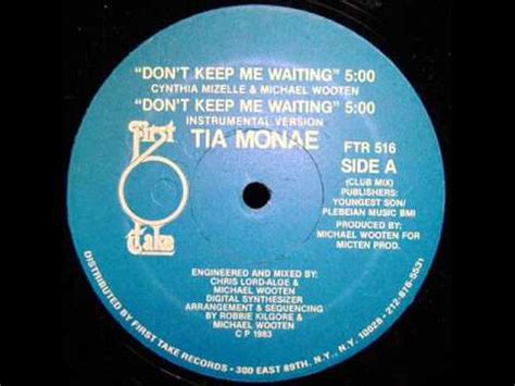 Tia Monae Don T Keep Me Waiting Instrumental Youtube