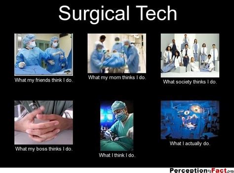 Surgical Tech What People Think I Do What I Really Do