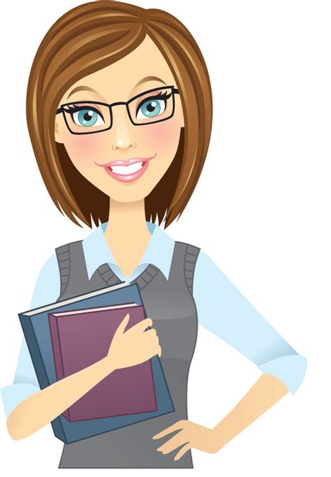 teacher png - Google Search | Teacher cartoon, Teacher clipart, Animated teacher