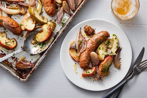 Senior culinary nutritionist natalia hancock shares her healthy and delicious recipe for chicken apple sausage. Chicken Apple Gouda Sausage Recipe - Grilled German Potato ...
