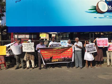 Tamils Protest In North In Solidarity With Estate Workers Tamil Guardian