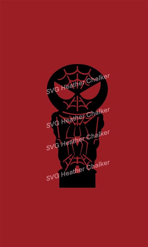 Inspired Spiderman SVG File Easter Egg/kinder Suprise Holder | Etsy in
