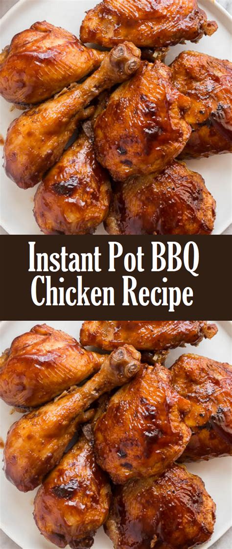 The rub consists of paprika, dry. Instant Pot BBQ Chicken in 2020 (With images) | Chicken ...