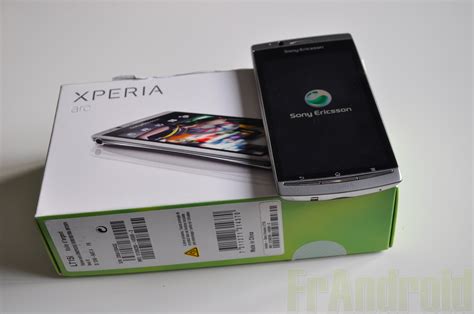 Test Du Sony Ericsson Xperia Arc Lt15i Sous Android