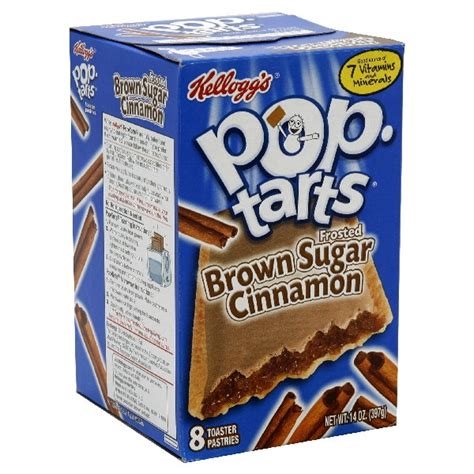 Kellogg S Pop Tarts Frosted Brown Sugar Cinnamon 8 Ct