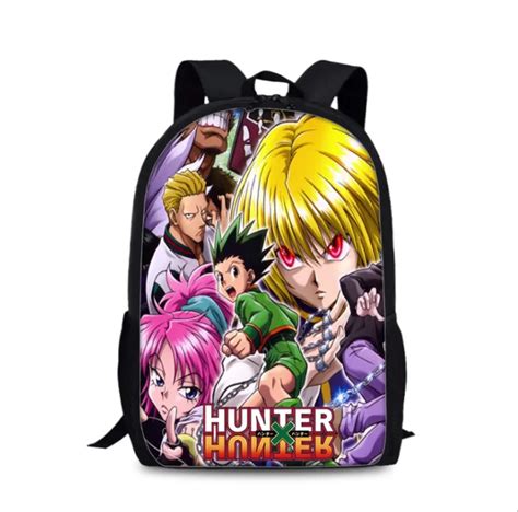 School Backpack Killua Zoldyck Hunter X Killua Backpack Anime Backpack