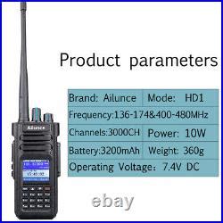 Ham Radio Transceivers Ailunce Hd Dual Band Dmr Digital Walkie Talkie Ip Vox Ham Radio