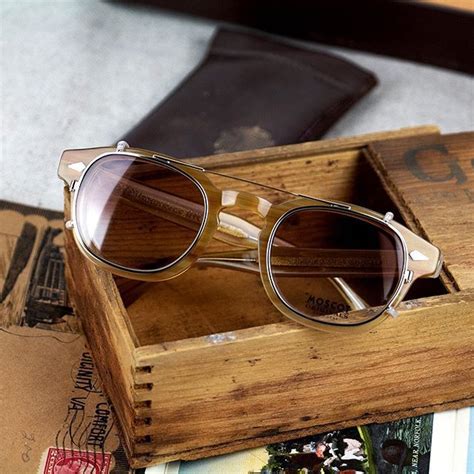 Moscot On Instagram Float Into Friday With A Dip Dyed Rootbeer Fade