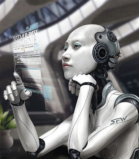 eurocorpagent female robot cyborg girl cyberpunk