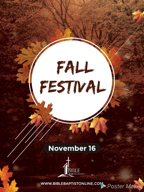 Fall Festival Bible Baptist Church