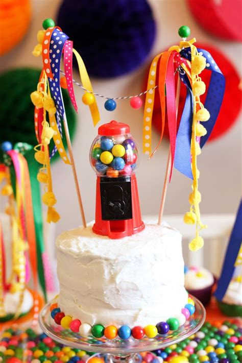 Rainbow Bubblegum Themed Birthday Party Artofit
