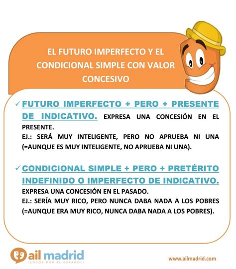 Futuro Y Condicional Con Valor Concesivo Condicional Gramática Español