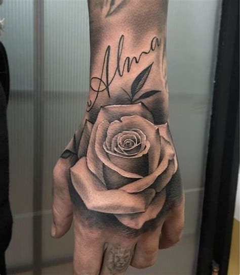 Hand Rose Hand Tattoos Tätowierungen Tattoos Männer