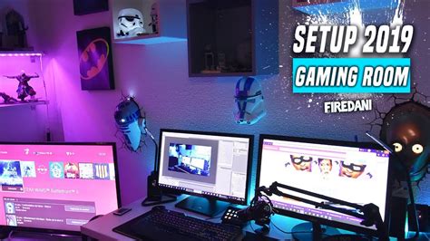 Setup 2019 Gaming Room Firedani Fr Youtube
