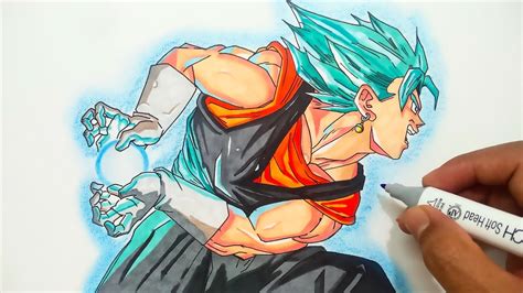 Doragon bōru sūpā) the manga series is written and illustrated by toyotarō with supervision and guidance from original dragon ball author akira toriyama. Drawing Vegeto - Dragonball Super - YouTube