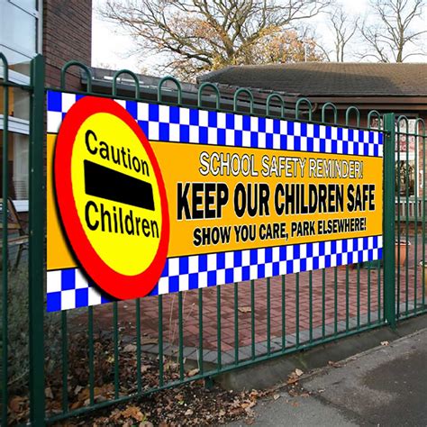Keep Our Children Safe Pvc Banner Signs2schools