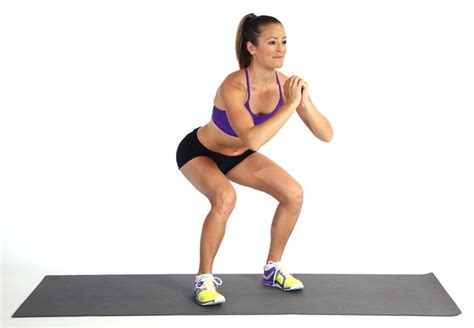 Bodyweight Squat Fast And Easy Leg Exercises Popsugar Fitness Photo 4