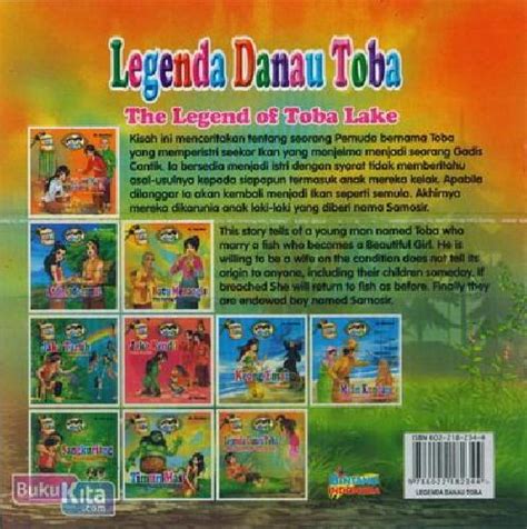 Buku Legenda Danau Toba Toko Buku Online Bukukita