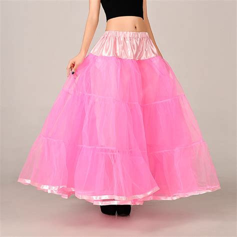Beautiful Long Skirts Wedding Petticoat Summer Dress Long A Line