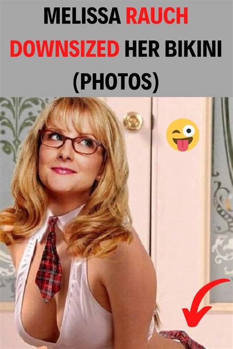 Melissa Rauch Downsized Her Bikini Photos In Selfie Fail Sexiz Pix