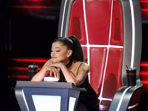 Ariana Grande Cried On The Voice While Eliminating A Contestant I