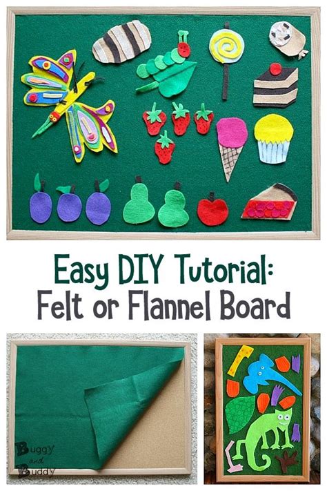 Make Your Own Felt Board Tutorial Diy Preschool Diy Felt Board