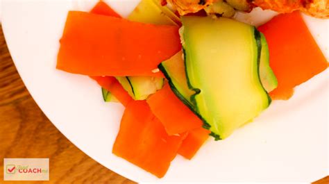 Vegetable Ribbon Salad Bariatric Food Coach