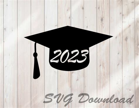 2023 Graduation Cap Svg Senior Class Of 2023 Svg Instant Etsy