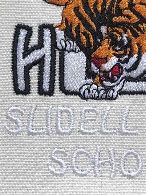 Slidell High School Uniform Logo Slidell La Machine Embroidery Etsy