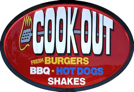 Use them for carnivals, picnics, barbecues or any holiday event. COOK OUT | Fresh Burgers, BBQ, Hot Dogs, and Shakes