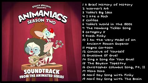 Animaniacs Season 2 Ost Soundtrack From The Hulu Animated Series