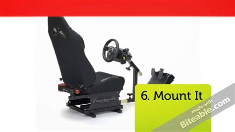 How To Build Your Own Style Racing Simulator Youtube