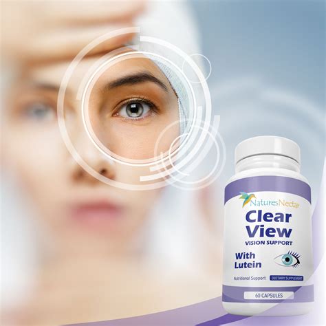 Clear View Vision Supplements Eye Vitamins With Lutein And Zeaxanthin