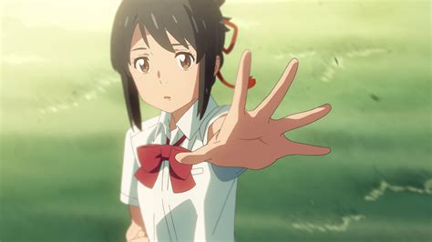 Anime Tên Của Bạn Kimi No Na Wa Hình Nền Mitsuha Miyamizu Your Name