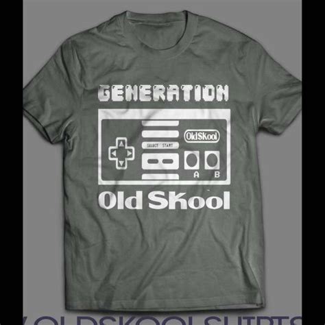 Oldskool Generation Gamer Controller Shirt Oldskool Shirts