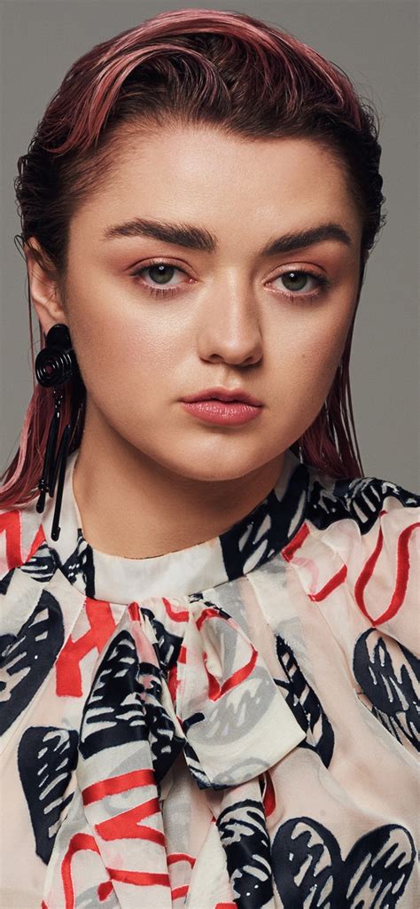 1242x2688 Maisie Williams Face Glance 4k 2020 Iphone Xs Max Hd 4k