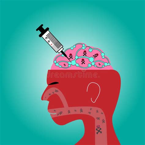 Brain On Drugs Stock Illustration Illustration Of Frightening 14942561