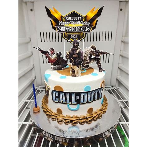 Call Of Duty Print Topper For Cakes Shopee Philippines