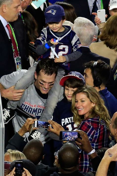 A family is a domestic group of people, or a number of domestic groups, typically affiliated by birth or marriage, or by comparable legal relationships including adoption. Tom, Gisele Celebrate Super Bowl Win With Perfect Brady ...