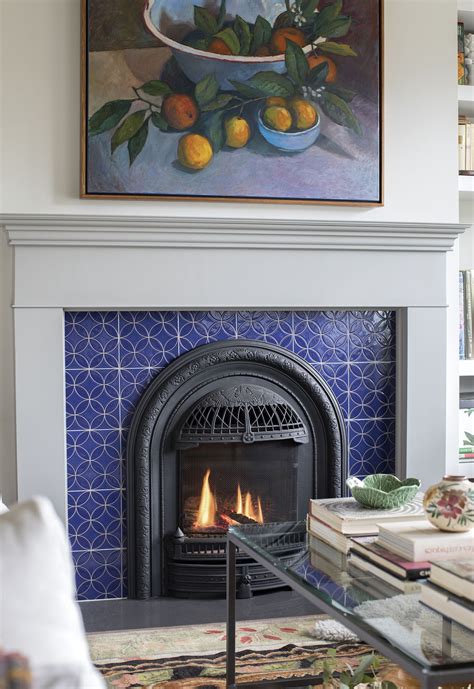 Adding A Vintage Flair To Your Home With Antique Fireplace Tiles Home