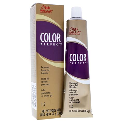 Wella Color Perfect Permanent Creme Gel Haircolor 9a Pale Ash
