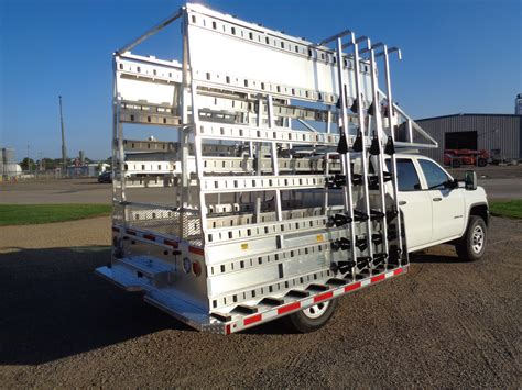 Unruh Fab Kansas Glass Transporting Pickup Racks Aluminum Misc 9 Unruh