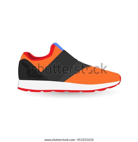 Running Shoes Retro Shoes Vector Stock Vector Royalty Free 453231610
